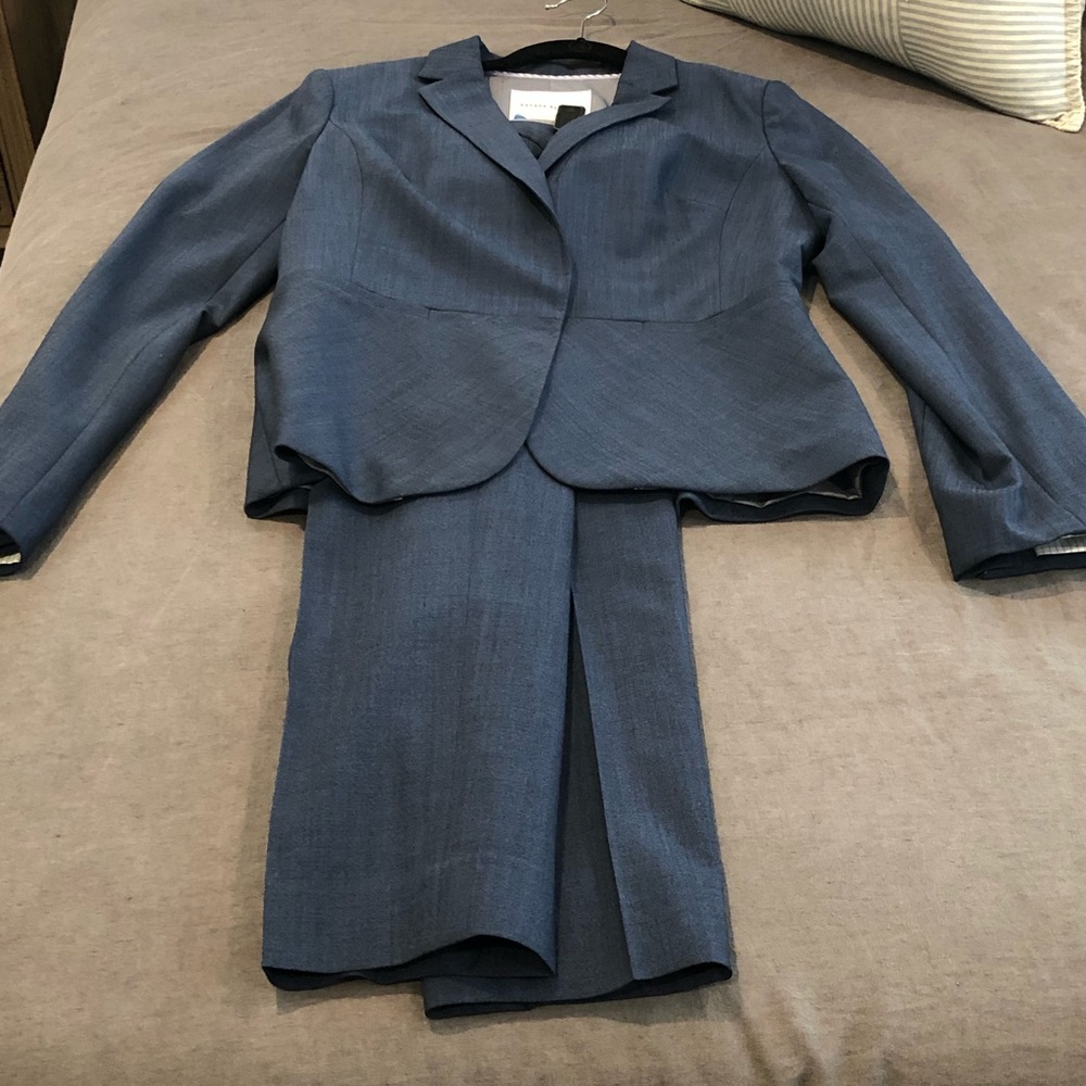 Banana Republic Blue Pant Suit